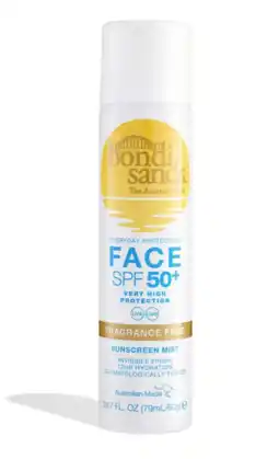 De Online Drogist Bondi Sands Everyday Face Sunscreen Mist SPF50+ 60GR aanbieding