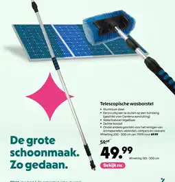 AllesZ Telescopische wasborstel aanbieding