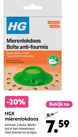 AllesZ HGX mierenlokdoos aanbieding