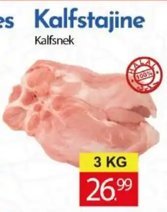 Tanger Markt Kalfstajine Kalfsnek aanbieding
