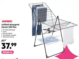 AllesZ Leifheit droogrek classic 250 flex aanbieding