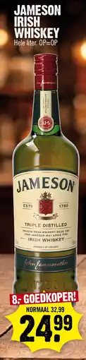 Super Dirck 3 Jameson Irish Whiskey aanbieding