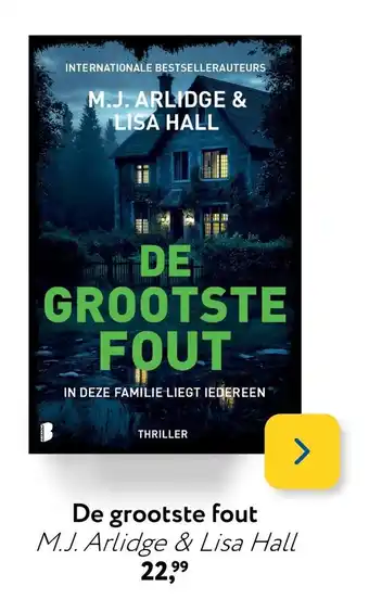 Primera De grootste fout aanbieding