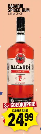 Super Dirck 3 Bacardi Spiced Rum aanbieding