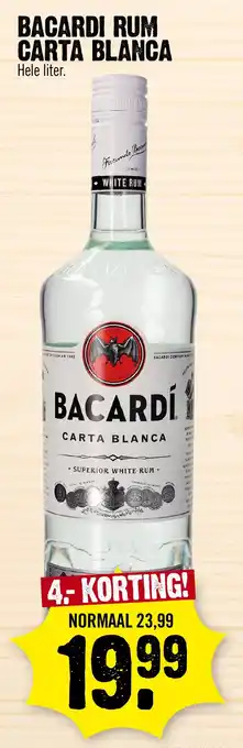 Bacardi Rum Carta Blanca