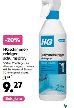 AllesZ HG Schimmelreiniger Schuimspray aanbieding