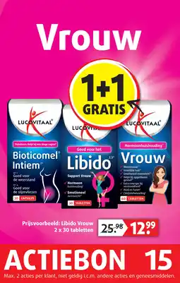 Lucovitaal Libido Vrouw aanbieding