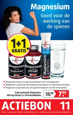 Lucovitaal Magnesium 400 mg Citraat aanbieding