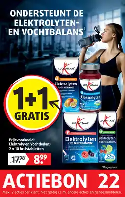 Lucovitaal Elektrolyten Vochtbalans aanbieding