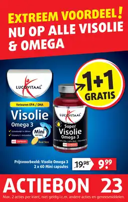 Lucovitaal Visolie Omega 3 aanbieding