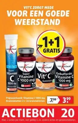 Lucovitaal Vitamine C 1000 mg aanbieding