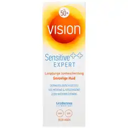 Etos Vision Sensitive++ Expert Zonnebrand SPF50+ 180 ML aanbieding
