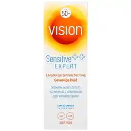 Etos Vision Sensitive++ Expert Zonnebrand SPF50+ 180 ML aanbieding