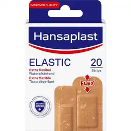 Etos Hansaplast Elastic Waterproof Pleisters 20 stuks aanbieding