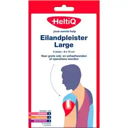 Etos HeltiQ Eilandpleister Large 8x15cm aanbieding