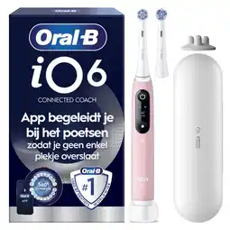 Etos Oral-B iO 6s Roze Elektrische Tandenborstel aanbieding