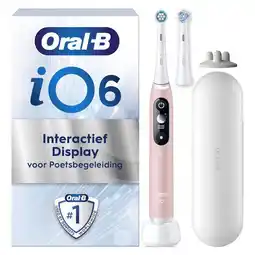 Etos Oral-B iO 6s Roze Elektrische Tandenborstel aanbieding
