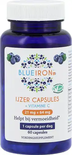 Etos Blue Iron IJzer Capsules 60 stuks aanbieding