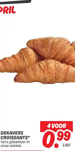 Dekamarkt Dekavers croissants aanbieding