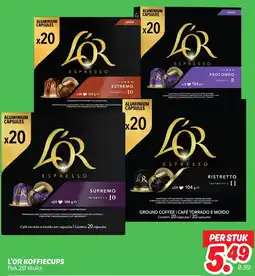 Dekamarkt L'or koffiecups aanbieding