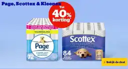 Bol.com Page, Scottex & Kleenex aanbieding