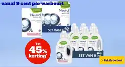 Bol.com vanaf 9 cent per wasbeurt aanbieding