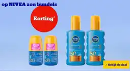 Bol.com op NIVEA zon bundels aanbieding