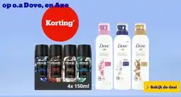Bol.com op o.a Dove, en Axe aanbieding