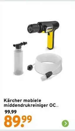 GAMMA Kärcher mobiele middendrukreiniger OC Handeld Compact 6 - 15 bar aanbieding