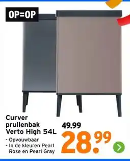 GAMMA Curver prullenbak Verto High 54L - aanbieding