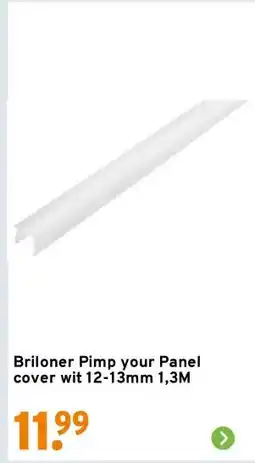 GAMMA Briloner Pimp your Panel cover wit 12-13mm 1,3M aanbieding