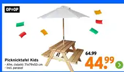 GAMMA Picknicktafel Kids aanbieding