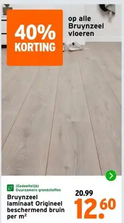 GAMMA Bruynzeel laminaat Origineel beschermend bruin aanbieding