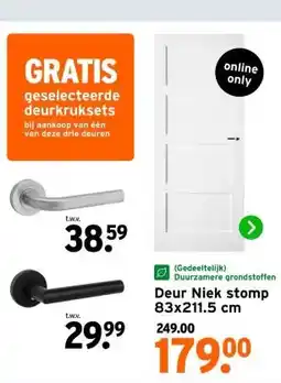 GAMMA Duurzamere grondstoffen Deur Niek stomp aanbieding