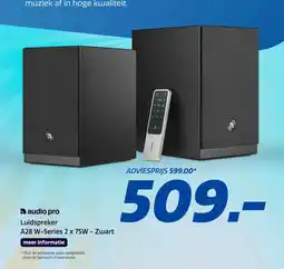Electroworld Audio Pro A28 W-Series 2 x 75W - Zwart aanbieding