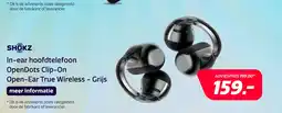 Electroworld Shokz OpenDots Clip-On Open-Ear True Wireless - Grijs aanbieding