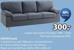 Jysk Gedved bank aanbieding