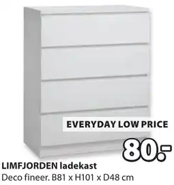 Jysk Limfjorden ladekast aanbieding