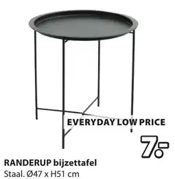 Jysk Randerup bijzettafel aanbieding