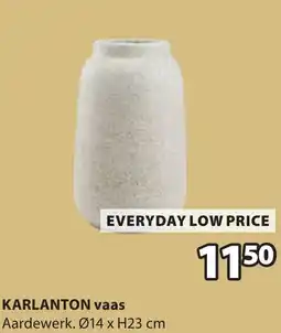 Jysk Karlanton vaas aanbieding