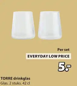 Jysk Torre drinkglas aanbieding