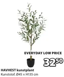 Jysk Havhest kunstplant aanbieding