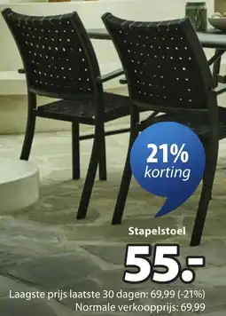 Jysk Glomfjord stoelen aanbieding