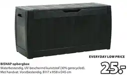 Jysk Bisnap opbergbox aanbieding