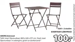 Jysk Aborg bistroset aanbieding