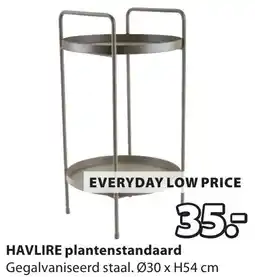 Jysk Havlire plantenstandaard aanbieding