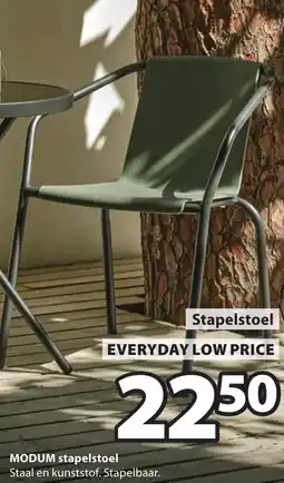 Jysk Modum stapelstoel aanbieding