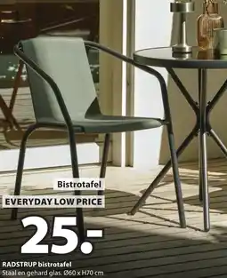 Jysk Radstrup bistrotafel aanbieding