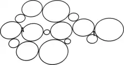 Intratuin Intratuin klimrek Iris 54 x 3 x 36 cm aanbieding