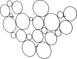 Intratuin Intratuin klimrek Iris 63 x 3 x 47 cm aanbieding